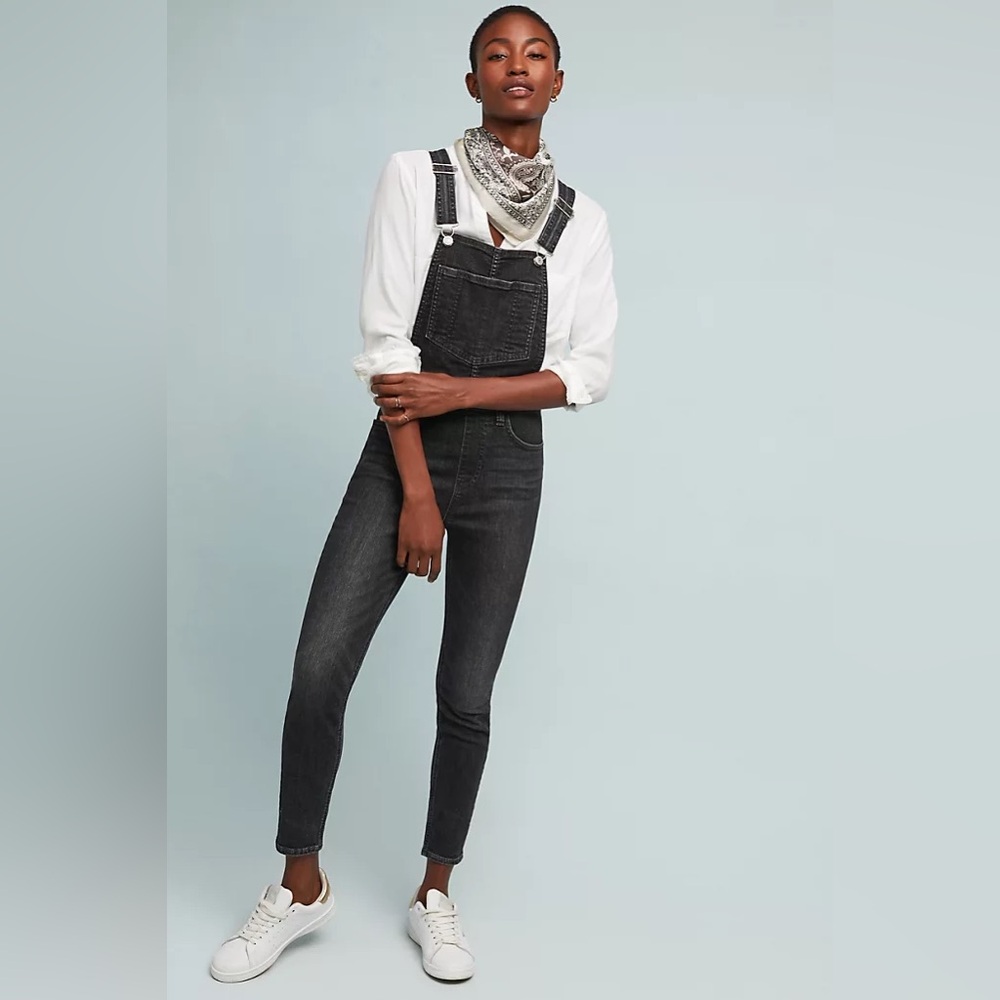 Levi's Women's Dark Denim Overalls